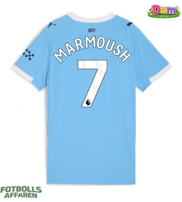 Manchester City Omar Marmoush #7 Hemmatröja Kvinnor 2025-26 Kortärmad